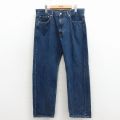 W36★古着 ジーンズ Levis リーバイス 505 メンズ コットン 濃紺 デニム 26apr11