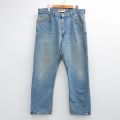 リーバイス505 ジーンズ ヒゲ ネイビー W37 | 古着