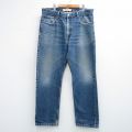 リーバイス505 ジーンズ ヒゲ ネイビー W39 | 古着