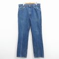 W37★古着 ジーンズ Levis リーバイス 517 メンズ 90年代 90s ブーツカット コットン USA製 紺【spe】 25dec10