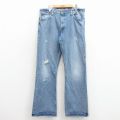 W36★古着 ジーンズ Levis リーバイス 527 メンズ ブーツカット 紺 デニム 26feb27