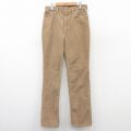 W32★古着 ラングラー Wrangler コーデュロイ パンツ メンズ 90年代 90s USA製 茶系 ブラウン 25sep18 中古 ボトムス ロング