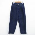 W29★古着 ユニオンベイ コーデュロイ パンツ メンズ 00年代 00s 濃紺 ネイビー 25oct16 中古 ボトムス ロング