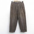 W30★古着 ドッカーズ コーデュロイ パンツ メンズ 00年代 00s コットン 茶 ブラウン 25oct31 中古 ボトムス ロング