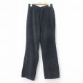 W32★古着 コーデュロイ ベイカー イージー パンツ メンズ 90年代 90s 黒 26jan21