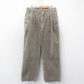 W32★古着 ギャップ GAP コーデュロイ パンツ メンズ 90年代 90s 太畝 茶 26jan21
