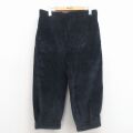 W32★古着 ウールリッチ 7分丈 コーデュロイ パンツ メンズ 80年代 80s タロン 紺【spe】 26feb21