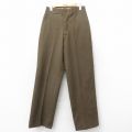 【20%OFF】W28★古着 ビンテージ ミリタリー フィールド パンツ メンズ 50年代 50s ウール USA製 濃緑【spe】 25nov15