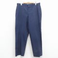 W36★古着 ビンテージ ミリタリー パンツ メンズ 70年代 70s USA製 紺 26jan20