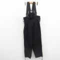 W33★古着 ミリタリー フリース パンツ メンズ 00年代 00s ポーラテック サスペンダー付き USA製 黒【spe】 26jan20