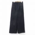 W31★古着 ビンテージ ミリタリー セーラー パンツ メンズ 70年代 70s ウール USA製 濃紺【spe】 26feb04