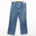 【20%OFF】W37★古着 ビッグベン BIG BEN ジーンズ メンズ 00年代 00s ヒゲ コットン 紺 ネイビー デニム 25feb12 中古 ボトムス ジーパン Gパン ロング パンツ