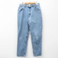 W32★古着 ギャップ GAP ジーンズ メンズ 00年代 00s テーパード コットン 紺 ネイビー デニム 25feb18 中古 ボトムス ジーパン Gパン ロング パンツ