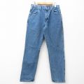 W31★古着 マーベリック ジーンズ メンズ 90年代 90s コットン 紺 ネイビー デニム 25mar11 中古 ボトムス ジーパン Gパン ロング パンツ