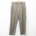 W33★古着 ブルックスブラザーズ BROOKS BROTHERS ブランド スラックス パンツ メンズ ベージュ系 カーキ 25apr12 中古 ボトムス ロング
