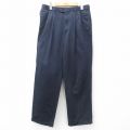 W33 パンツ ネイビー | 古着
