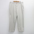 W35★古着 ブルックスブラザーズ BROOKS BROTHERS ブランド パンツ メンズ 00年代 00s コットン 薄ベージュ カーキ 25jun23 中古 ボトムス ロング