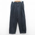 W34★古着 オールドネイビー OLD NAVY パンツ メンズ コットン 黒 ブラック 25jun24 中古 ボトムス ロング