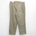 W38★古着 アロー パンツ メンズ コットン ベージュ カーキ 25jun25 中古 ボトムス ロング