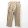 W36★古着 ドッカーズ パンツ メンズ ワンポイントロゴ ベージュ カーキ 25jul10 中古 ボトムス ロング