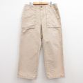 W36★古着 エルエルビーン LLBEAN ベイカー パンツ メンズ 00年代 00s コットン ベージュ カーキ 【spe】 25jul10 中古 ボトムス ロング