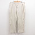 W40★古着 ラルフローレン Ralph Lauren ブランド パンツ メンズ 90年代 90s ワンポイントロゴ PROSPECT 薄ベージュ カーキ 25jul10 中古 ボトムス ロング