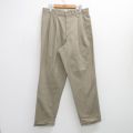 W33★古着 エディーバウアー パンツ メンズ 00年代 00s コットン ベージュ カーキ 25jul16 中古 ボトムス ロング