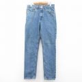W31★古着 リーバイス Levis 512 ジーンズ メンズ 90年代 90s ヒゲ コットン USA製 紺 ネイビー デニム 【spe】 25jul29 中古 ボトムス ジーパン Gパン ロング パンツ