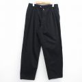 W33★古着 トミーヒルフィガー TOMMY HILFIGER ブランド パンツ メンズ 90年代 90s コットン 黒 ブラック 25aug01 中古 ボトムス ロング