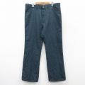 W38★古着 ラングラー Wrangler ランチャー パンツ メンズ 90年代 90s USA製 紺系 ネイビー 【spe】 25aug04 中古 ボトムス ロング