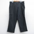【50%OFF】W38★古着 ドッカーズ パンツ メンズ コットン 黒 ブラック 25aug18 中古 ボトムス ロング