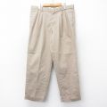 【50%OFF】W36★古着 ドッカーズ パンツ メンズ ベージュ カーキ 25aug27 中古 ボトムス ロング