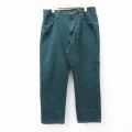 ラスラー W34 ジーンズ グリーン | 古着