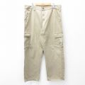 【20%OFF】W38★古着 ラングラー Wrangler カーゴ パンツ メンズ コットン ベージュ カーキ 25sep09 中古 ボトムス ロング