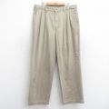 【20%OFF】W36★古着 ドッカーズ ゴルフ パンツ メンズ コットン ベージュ カーキ 25sep12 中古 ボトムス ロング
