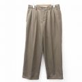 W34★古着 バンヒューセン パンツ メンズ 茶系 ブラウン 25sep18 中古 ボトムス ロング