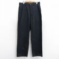 W32★古着 ノーティカ NAUTICA ブランド パンツ メンズ コットン 濃紺 ネイビー 25oct18 中古 ボトムス ロング