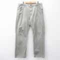【20%OFF】W35★古着 ドッカーズ パンツ メンズ コットン グレー系 25oct27 中古 ボトムス ロング