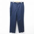 【20%OFF】W35★古着 Wear Guard ワーク パンツ メンズ 80年代 80s USA製 濃紺 ネイビー 25oct30 中古 ボトムス ロング