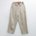 W29★古着 ラルフローレン Ralph Lauren ブランド チノ パンツ チノパン メンズ 90年代 90s コットン カナダ製 ベージュ カーキ 25nov04 中古 ボトムス ロング