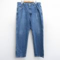 W35★古着 ラングラー Wrangler ジーンズ メンズ 00年代 00s 紺 ネイビー デニム 【spe】 25nov05 中古 ボトムス ジーパン Gパン ロング パンツ