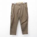 W36★古着 パンツ メンズ ダック地 コットン 茶 25nov11