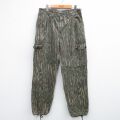 W33★古着 リバティ ハンティング パンツ メンズ 90年代 90s リアルツリー コットン USA製 緑他 迷彩【spe】 25nov11