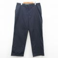 W37 パンツ ネイビー | 古着