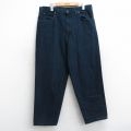 W36★古着 TODAYSNEWS ジーンズ メンズ 90年代 90s テーパード コットン USA製 濃紺系 デニム 25nov20