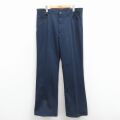 W38★古着 リーバイス Levis 517 パンツ メンズ 80年代 80s スタプレ ブーツカット USA製 紺【spe】 25nov22