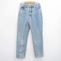 W29★古着 ゲス GUESS ジーンズ メンズ 90年代 90s コットン USA製 薄紺 デニム 25nov25