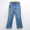W30★古着 ラングラー ジーンズ メンズ 80年代 80s ヒゲ USA製 紺 デニム【spe】 25nov28
