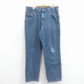 エルエルビーン 00s ジーンズ 内側フランネル ネイビー W36 | 古着