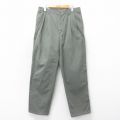 W34★古着 ドッカーズ パンツ メンズ 90年代 90s コットン USA製 グレー系【spe】26feb03